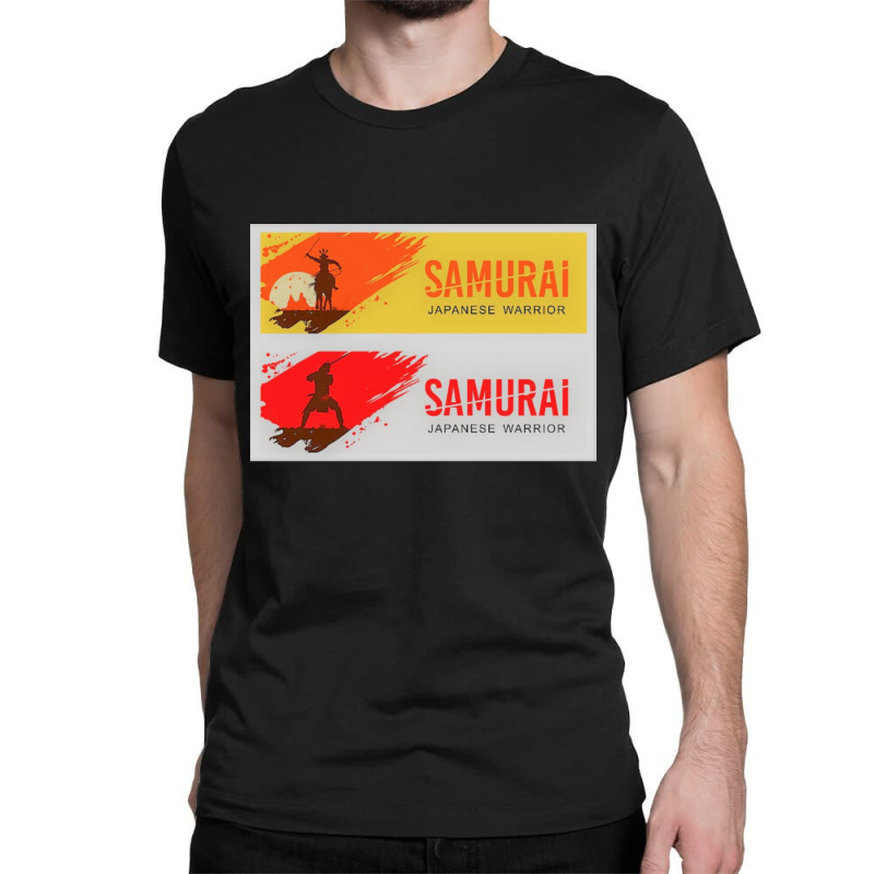 Samurai Warrior 5 Classic T-shirt by apolitery | Artistshot