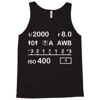 Digital Camera Settings Photo Camera Display Photography T Shirt Tank Top | Artistshot