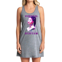 Futuristic Aesthetic Cyberpunk Style Virtual Cyborg T Shirt Tank Dress | Artistshot