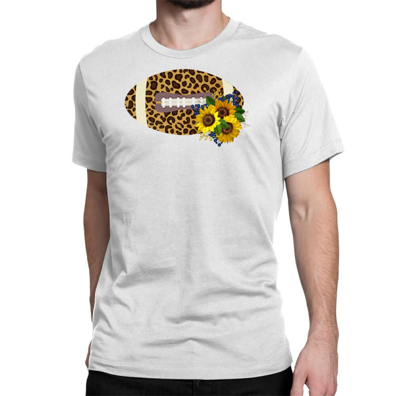 Leopard Print Footbal Classic T-shirt by Bettercallsaul | Artistshot