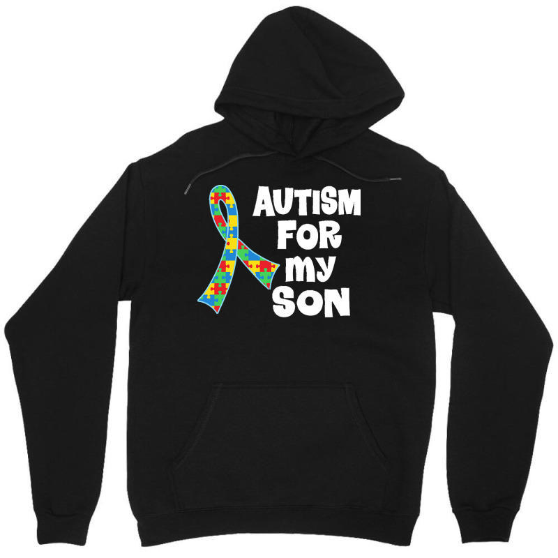 Autism Son T  Shirt Autism Ribbon For Son T  Shirt Unisex Hoodie by vmcdermott132 | Artistshot