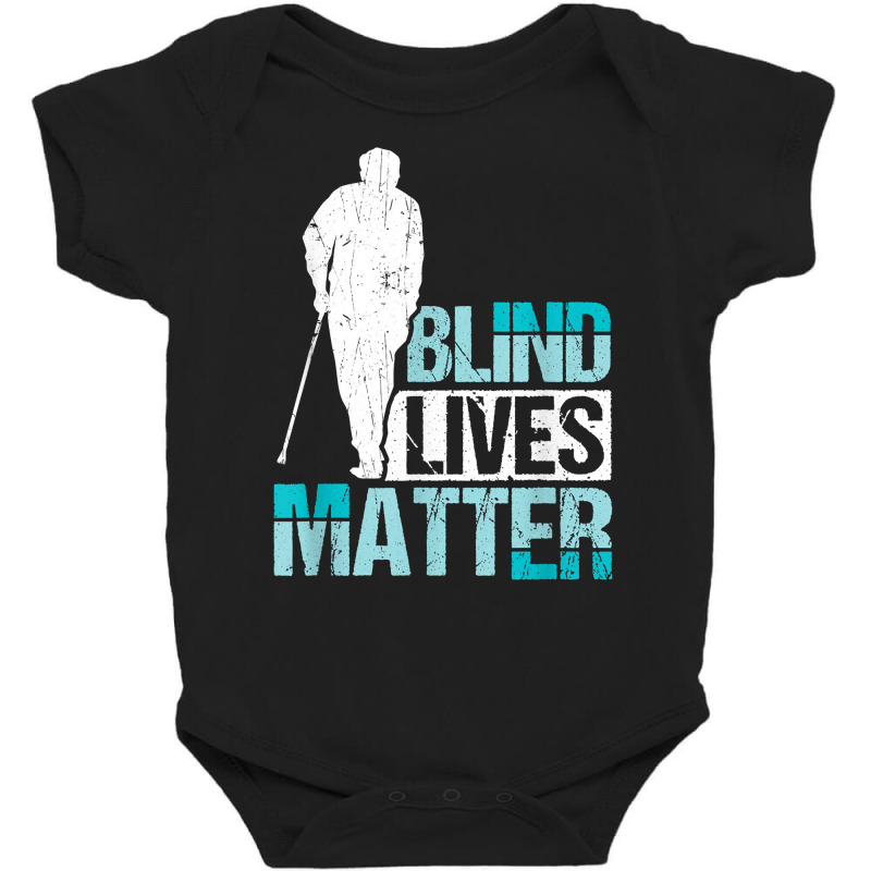 Blind Lives Matter Blind People T Shirt Baby Bodysuit by hoasantiaz | Artistshot