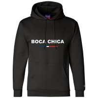 Boca Chica Traditional Dominican Republic Flag City Dominica Tank Top Champion Hoodie | Artistshot