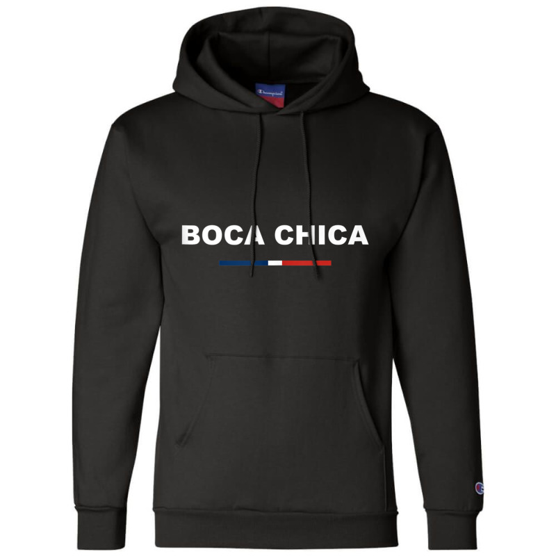 Boca Chica Traditional Dominican Republic Flag City Dominica Tank Top Champion Hoodie by matheeishilo | Artistshot