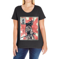 Samurai Warrior Duvet Covers Ladies Curvy T-shirt | Artistshot