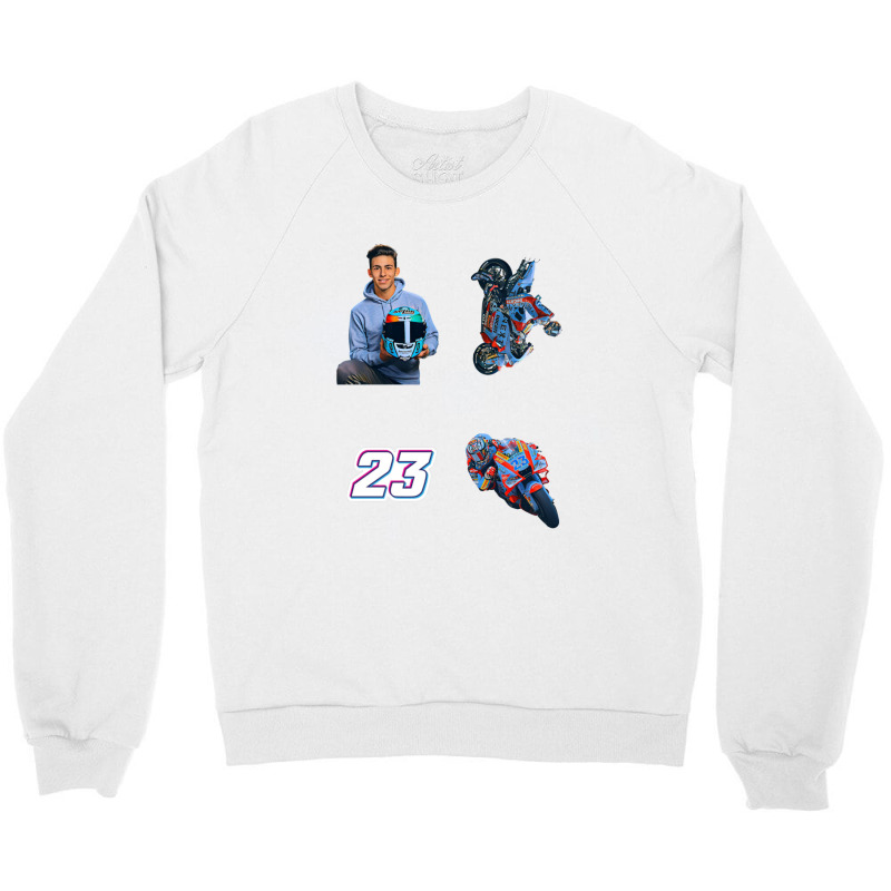 Enea Bastianini Pack Crewneck Sweatshirt by WILLIAMWARNER | Artistshot