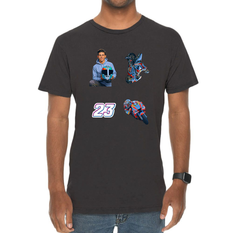 Enea Bastianini Pack Vintage T-Shirt by WILLIAMWARNER | Artistshot