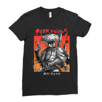 Samurai Warrior Duvet Covers 2 Ladies Fitted T-shirt | Artistshot