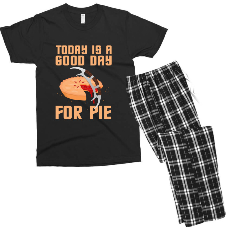 Klingon Pie Men's T-shirt Pajama Set | Artistshot