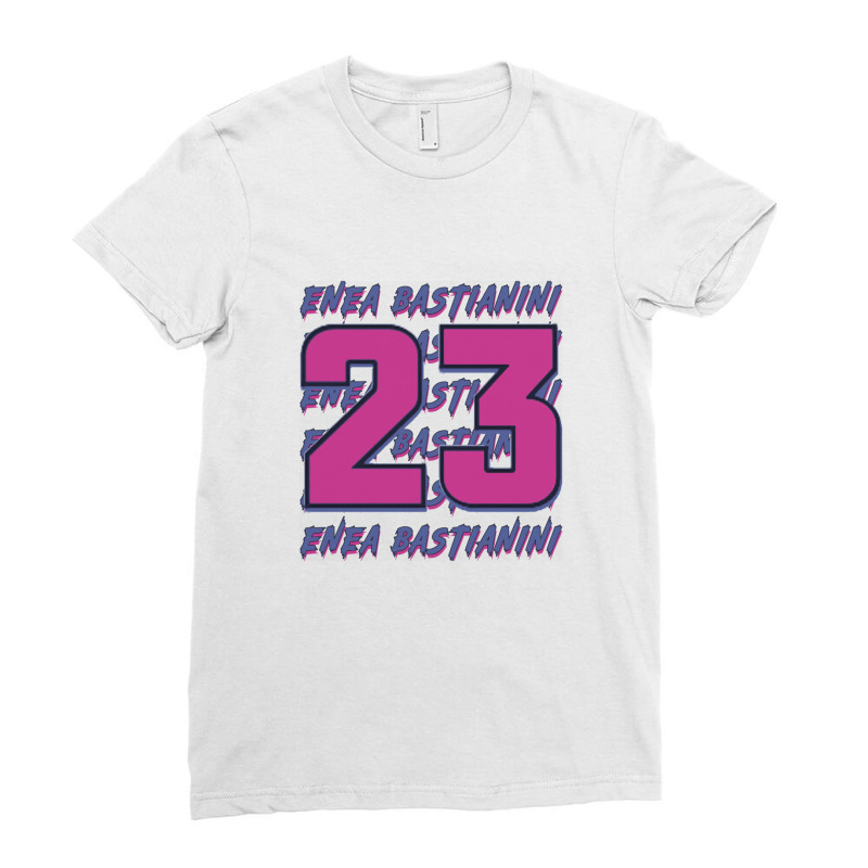 Enea Bastianini (3) Ladies Fitted T-Shirt by WILLIAMWARNER | Artistshot