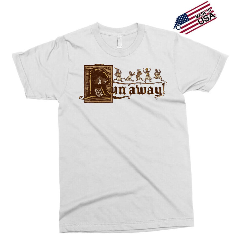 Run Away Quote Exclusive T-shirt by jarleyletaifw | Artistshot