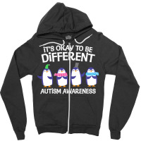 Autism T  Shirt Autism Awareness Be Different T  Shirt Zipper Hoodie | Artistshot