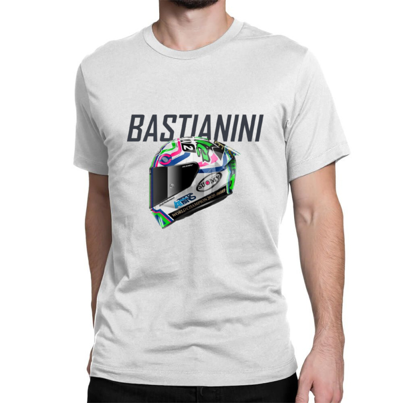 Enea Bastianini Helmet (2) Classic T-shirt by WILLIAMWARNER | Artistshot