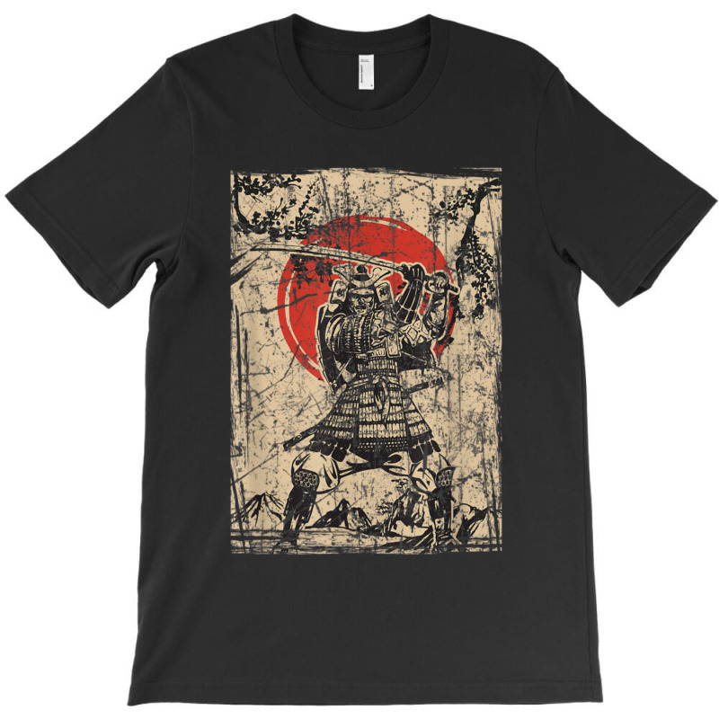 Samurai Warrior Duvet Covers 7 T-Shirt by apolitery | Artistshot