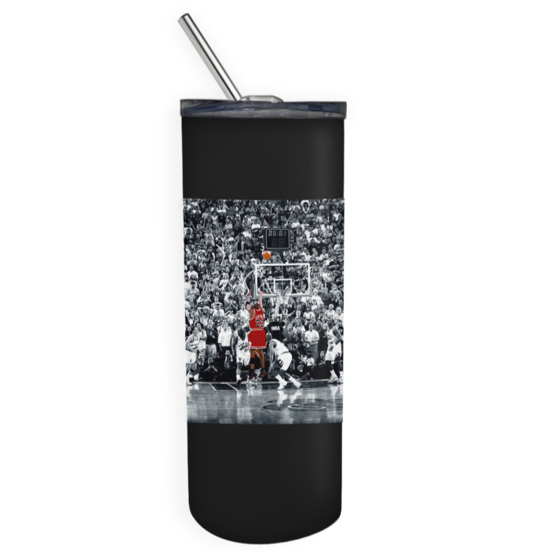 Jump Shot People Top Skinny Tumbler | Artistshot