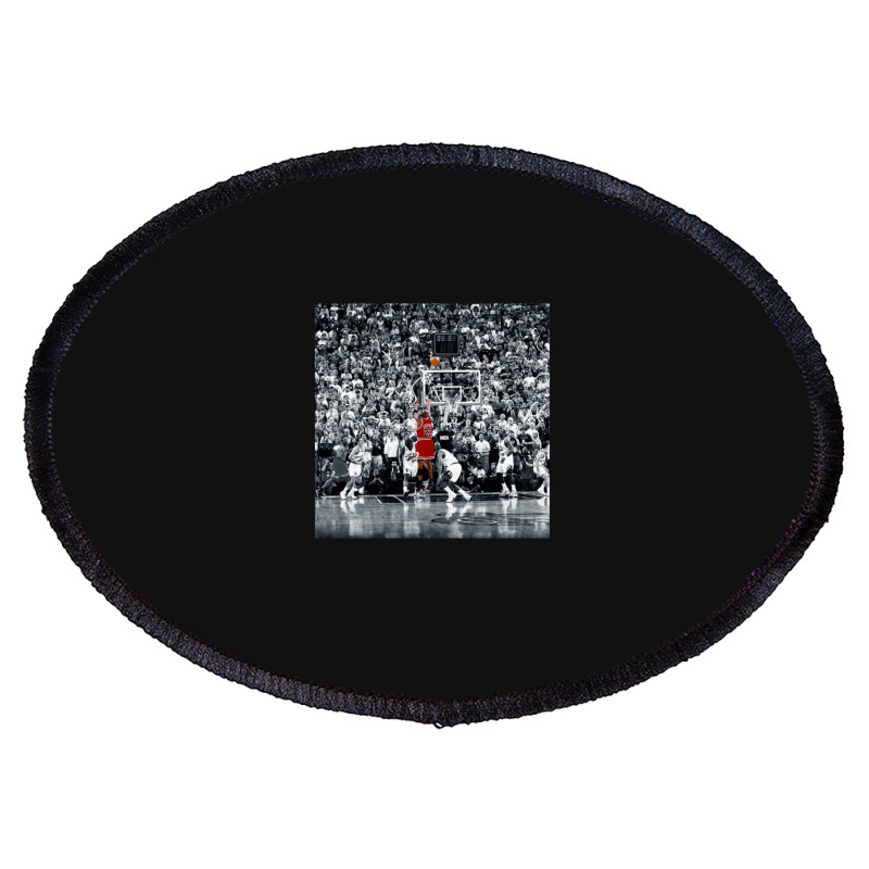 Jump Shot People Top Oval Patch | Artistshot