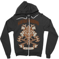 Samurai Warriors Samurai Mask Zipper Hoodie | Artistshot