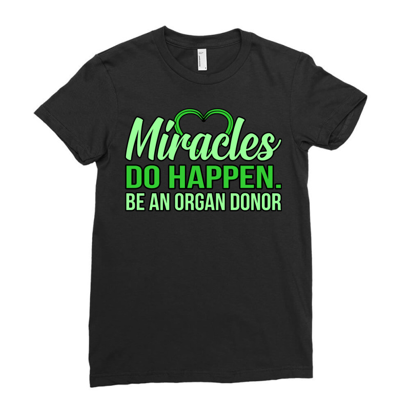 Be An Organ Donor Donate Kidney Donation Awareness Graphic Long Sleeve Ladies Fitted T-Shirt by luckenbg | Artistshot