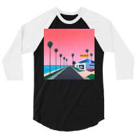 Elv Alps By Hiroshi Nagai 3/4 Sleeve Shirt | Artistshot