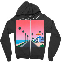 Elv Alps By Hiroshi Nagai Zipper Hoodie | Artistshot