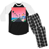 Elv Alps By Hiroshi Nagai Men's 3/4 Sleeve Pajama Set | Artistshot