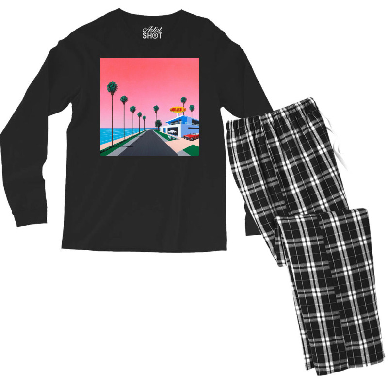 Elv Alps By Hiroshi Nagai Men's Long Sleeve Pajama Set | Artistshot