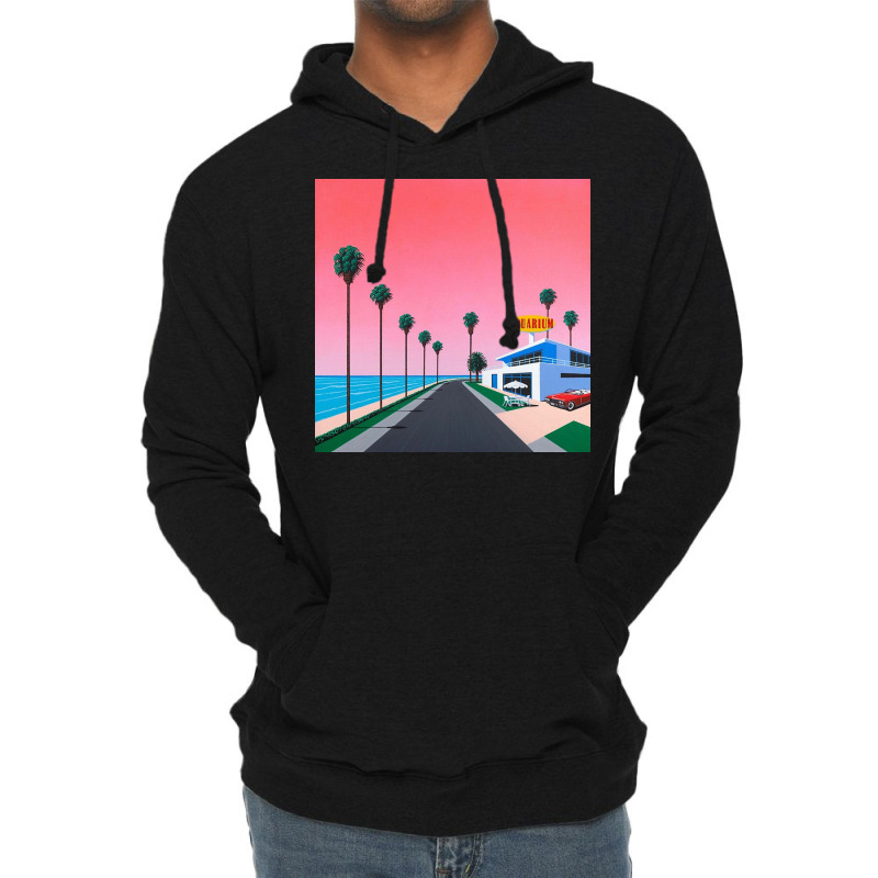 Elv Alps By Hiroshi Nagai Lightweight Hoodie | Artistshot