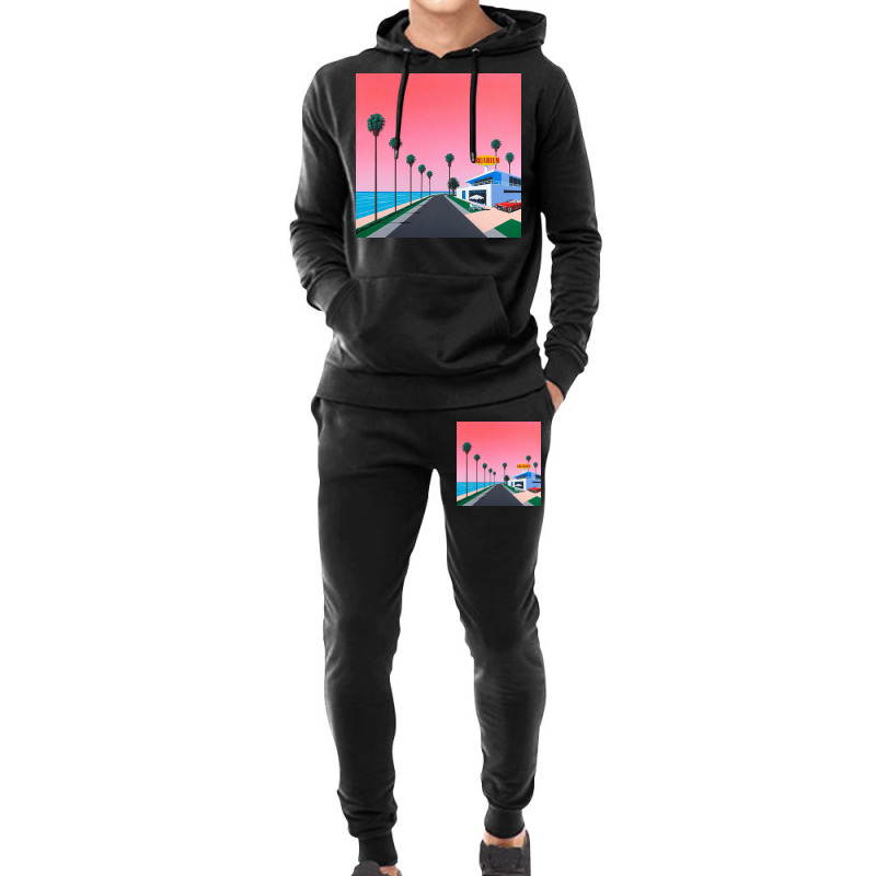 Elv Alps By Hiroshi Nagai Hoodie & Jogger Set | Artistshot