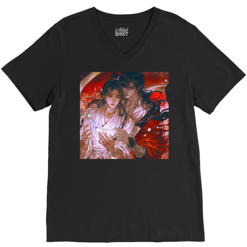 Heaven Official's Blessing Fanart Poster V-neck Tee | Artistshot