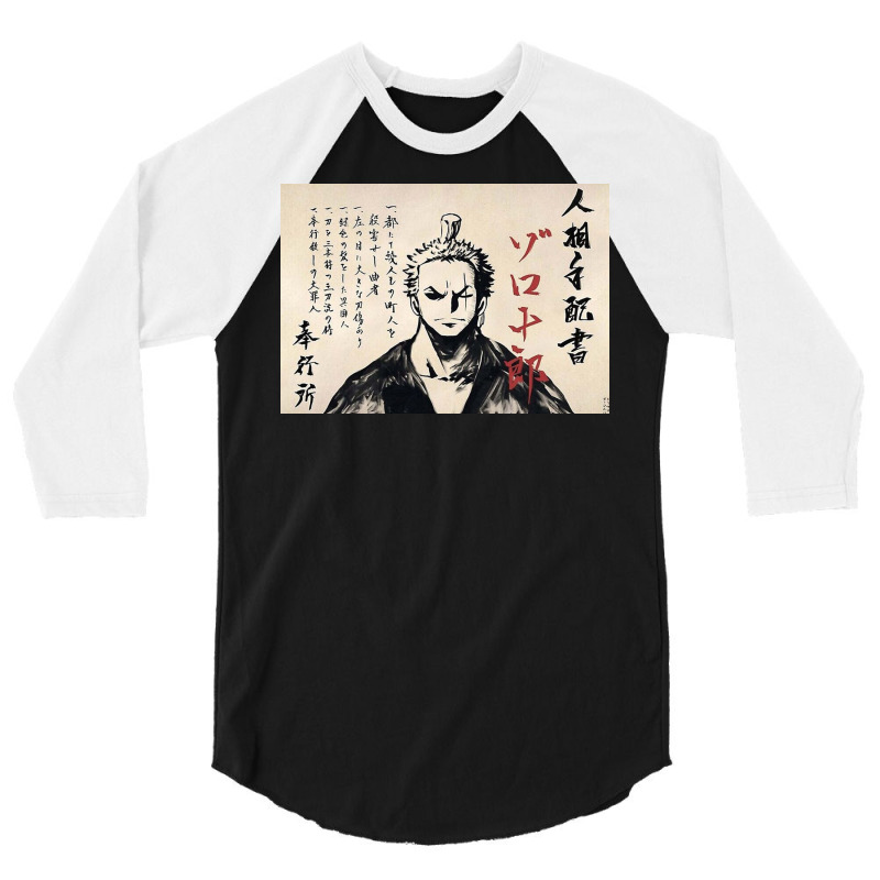 Zorojuro In Wano 3/4 Sleeve Shirt | Artistshot