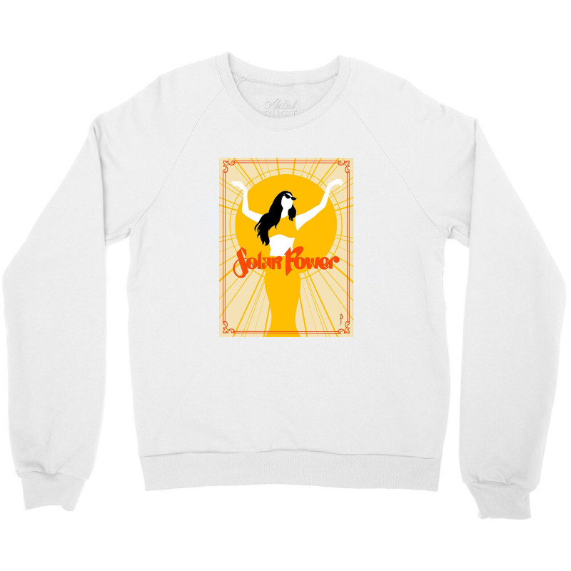 Vintage Yellow Poster Crewneck Sweatshirt | Artistshot