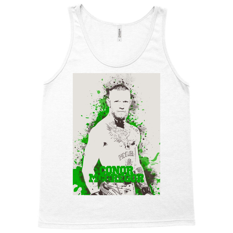 Conor Mcgregor Painting Art Tank Top | Artistshot