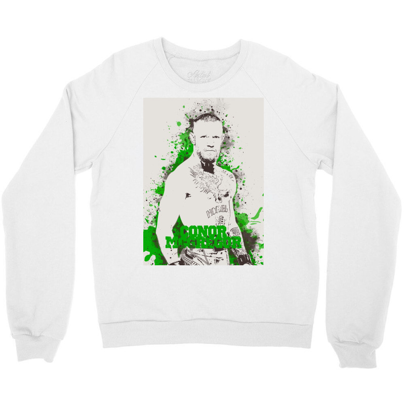 Conor Mcgregor Painting Art Crewneck Sweatshirt | Artistshot