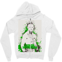 Conor Mcgregor Painting Art Zipper Hoodie | Artistshot