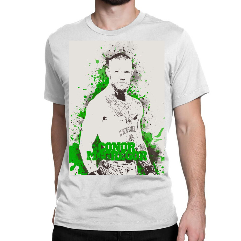 Conor Mcgregor Painting Art Classic T-shirt | Artistshot