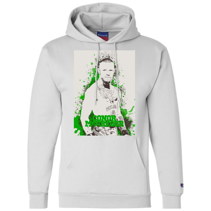 Conor Mcgregor Painting Art Champion Hoodie | Artistshot