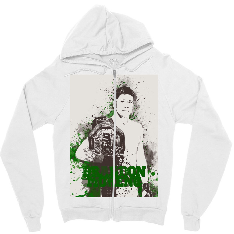 Brandon Moreno Zipper Hoodie | Artistshot