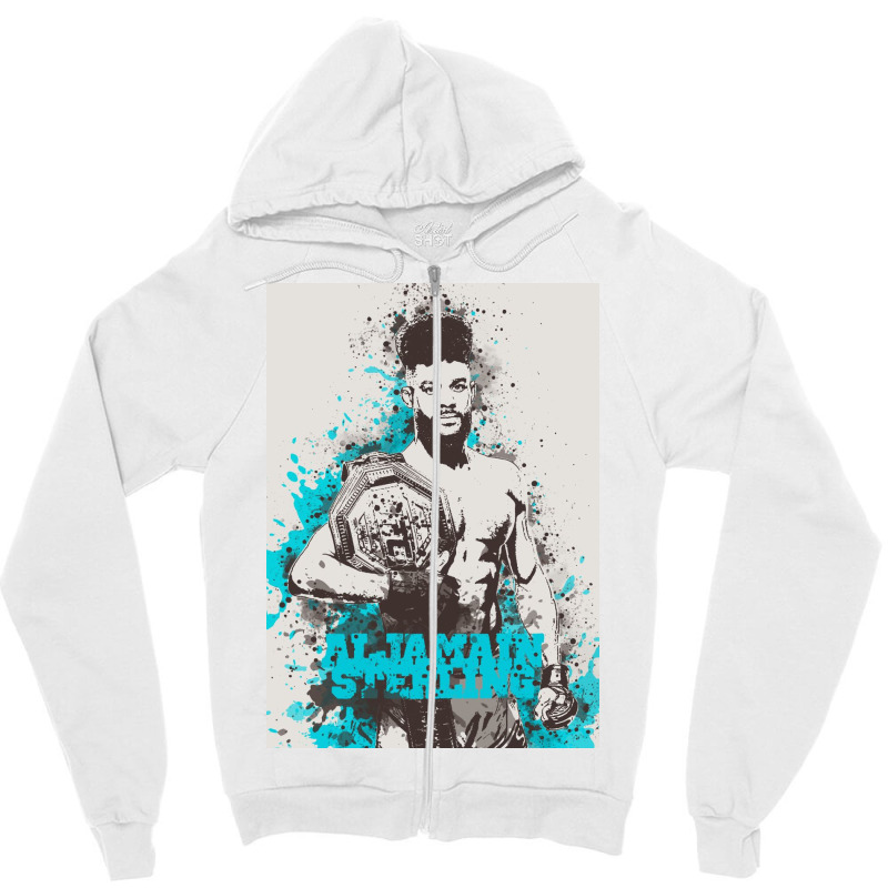 Aljamain Sterling Zipper Hoodie | Artistshot