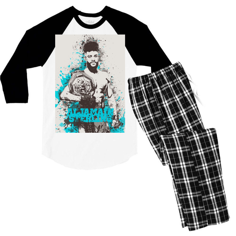 Aljamain Sterling Men's 3/4 Sleeve Pajama Set | Artistshot