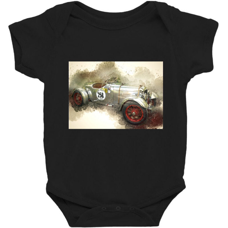 Artistshot Trending Nostalgic American Car-8qvfx Baby Bodysuit | Artistshot