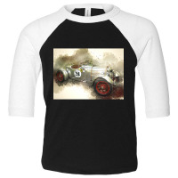 Artistshot Trending Nostalgic American Car-8qvfx Toddler 3/4 Sleeve Tee | Artistshot