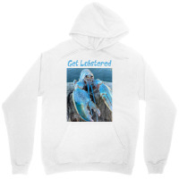 Funny Jumpscare Lobster Meme Blue Crustacean T Shirt Unisex Hoodie | Artistshot