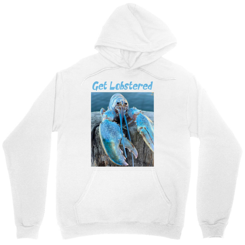 Funny Jumpscare Lobster Meme Blue Crustacean T Shirt Unisex Hoodie | Artistshot