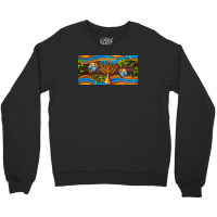 Hanukkah With Candlestick Crewneck Sweatshirt | Artistshot