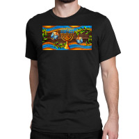 Hanukkah With Candlestick Classic T-shirt | Artistshot