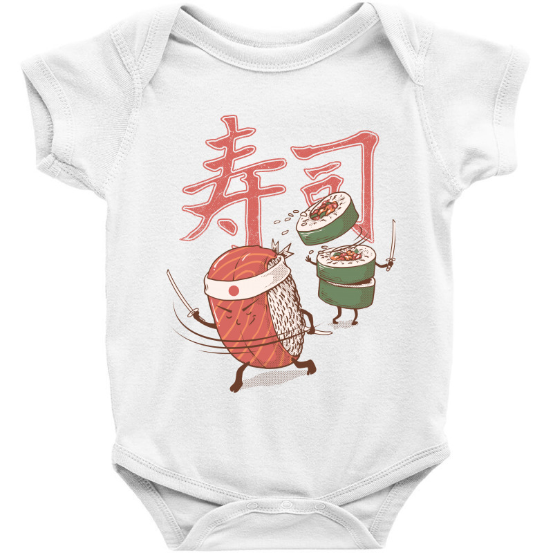 Sushi Warrior Baby Bodysuit | Artistshot