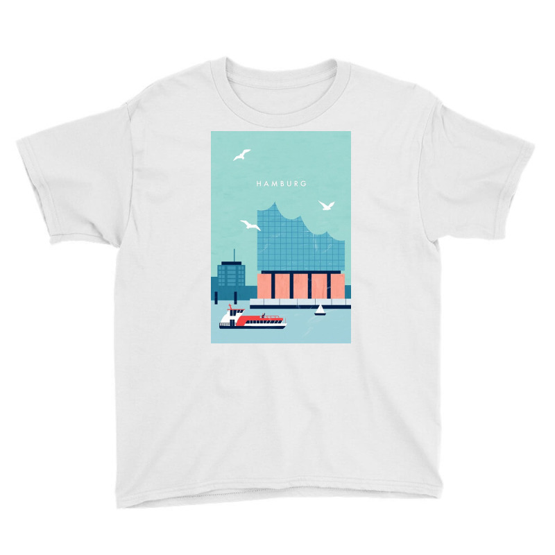 Hamburg Elbphilharmonie Youth Tee by joannamitchael | Artistshot