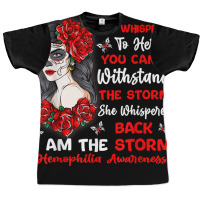 I Am The Storm Afro Hippie Hemophilia Warrior T Shirt Graphic T-shirt | Artistshot