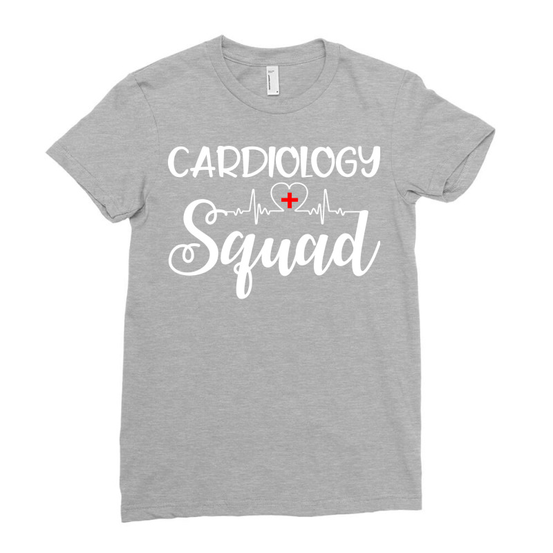 Cardiology Squad Gift Ladies Fitted T-Shirt by aziwazdutil2 | Artistshot