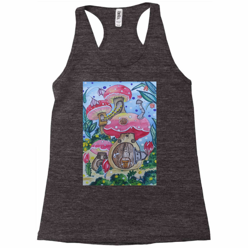 Artistshot Hot Trend Mushroom Land Racerback Tank by oatesorlandoi9eepf | Artistshot